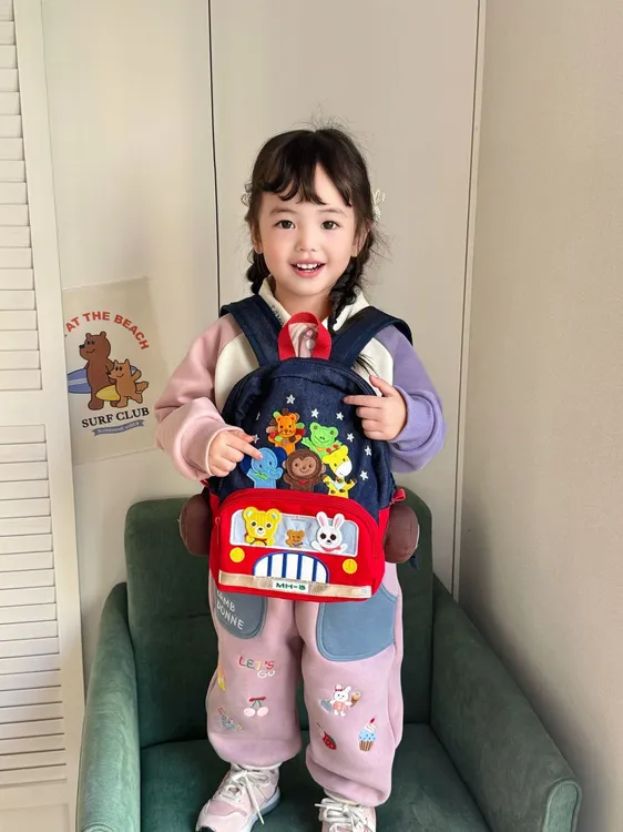 儿童书包双肩背包幼儿园书包男童书包宝宝书包女童双肩书包