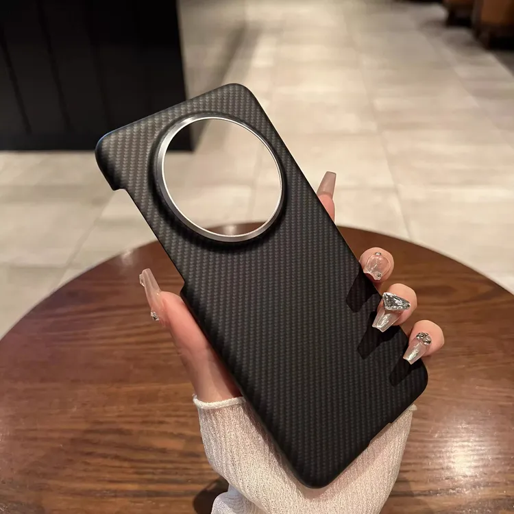 黑色碳钎纹适用华为mate70pro+手机壳高级感pura70pro+保护套防摔