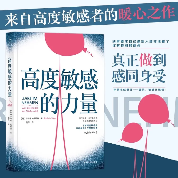 高度敏感的力量 暖心治愈之作 接纳自己与世界和解心理学成长书籍