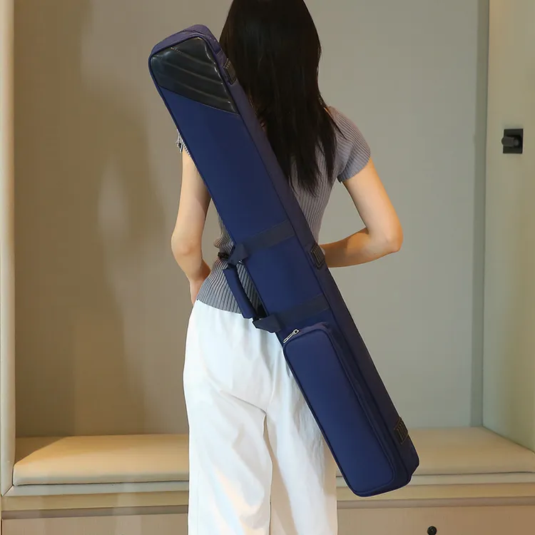 四分之三台球杆包8孔7加厚便携手提斯诺克小头杆包球杆杆包收纳包