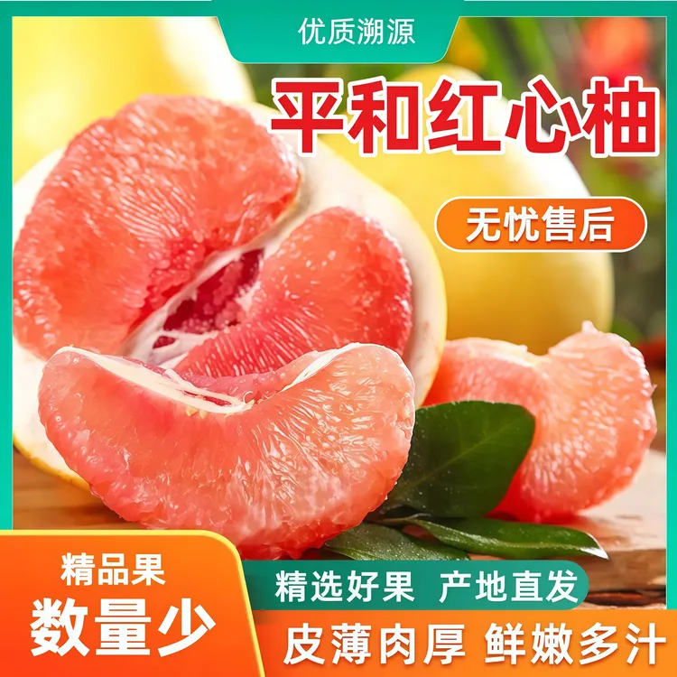 平和正宗蜜柚高端 美味孕妇新鲜水果香甜多汁普通