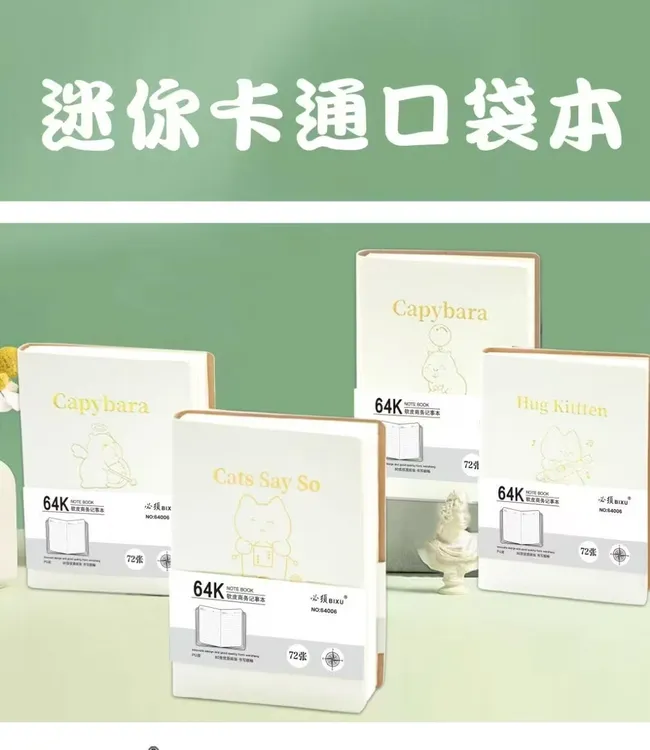 高颜值笔记本系A5/B5/A6笔记本学生记事本商务办公会议记录本子