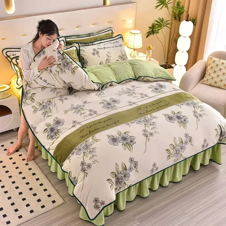 全部孤品卖完就没有了全尺寸加厚加大200x230cm牛奶绒被套 