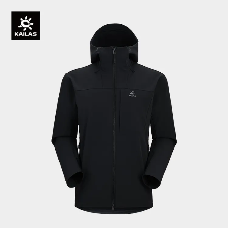 Kailas/凯乐石M8 IC连帽软壳外套男款弹力 户外运动 KG2439124