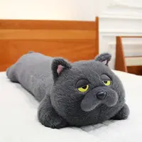 家居风蓝色猫咪抱枕玩偶毛绒玩具陪睡抱枕男女生礼物【120CM】