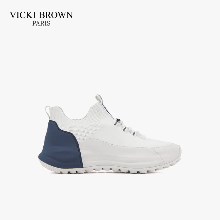 法国VICKI BROWN 简约网面鞋透气飞织鞋跑步鞋休闲鞋VBZC804879