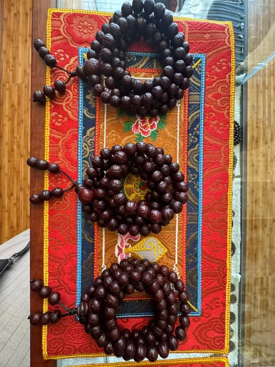 藏式风格刺绣铃杵垫法器垫子家用吉祥装饰摆垫