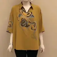 【T恤】秋冬季高档新款上衣设计感时装女装服装5018[SJL]Q