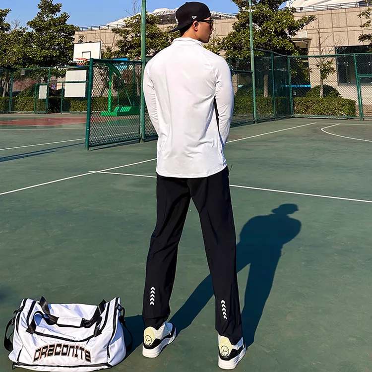 反光箭头美式篮球长裤男投篮运动裤秋冬直筒休闲裤体育生训练健身