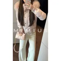【mimius】U 可溯源三星安心羽绒大毛领连帽加厚羽绒服 汉服G12116