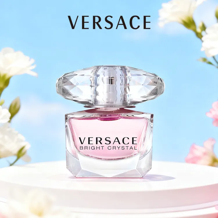 VERSACE/范思哲粉耀晶钻香水5ml无喷头小样 q香香恋水晶女士淡香