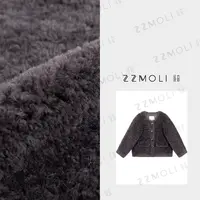 ZZMOLI 小香风气质100%绵羊毛外套女款加厚保暖洋气衣服ZBY90123 