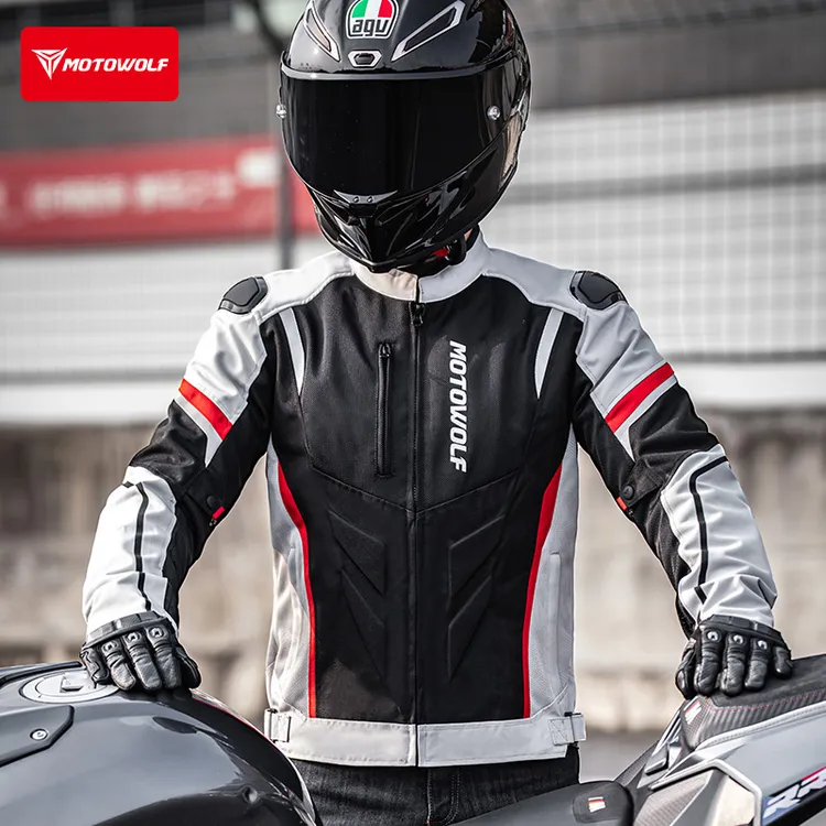 摩多狼风霆CE防护摩托车骑行服防摔耐磨机车服四季抗水保暖赛车服