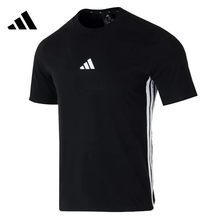 Adidas阿迪达斯【正品授权】男子纯棉运动休闲宽松短袖T恤JY8564