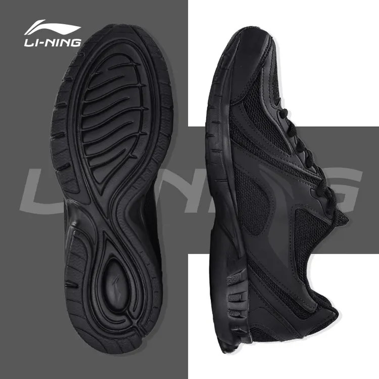 李宁男鞋跑步鞋2025秋季透气舒适跑鞋防滑轻便男子减震网面运动鞋
