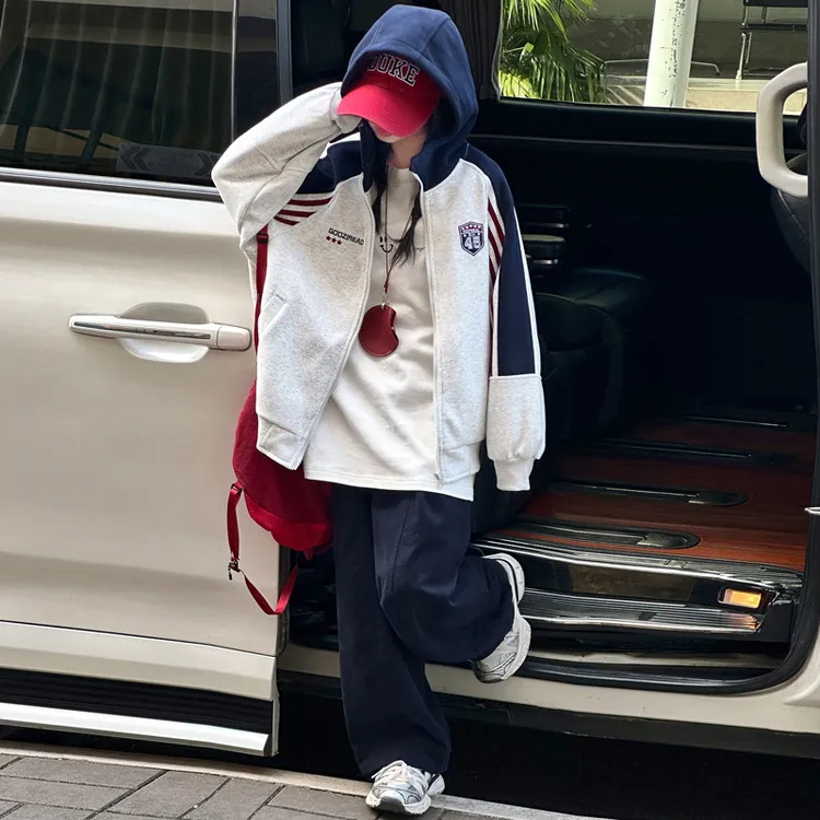10-15岁女童套装春秋韩版儿童拉链开衫休闲裤秋季初中生三件套潮