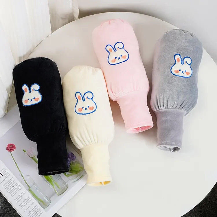 新款冬季儿童二合一护腕套袖可爱暖手袖套小孩防脏学生写字袖筒长