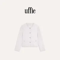 UFFIE于绘 糖霜星彩花呢外套