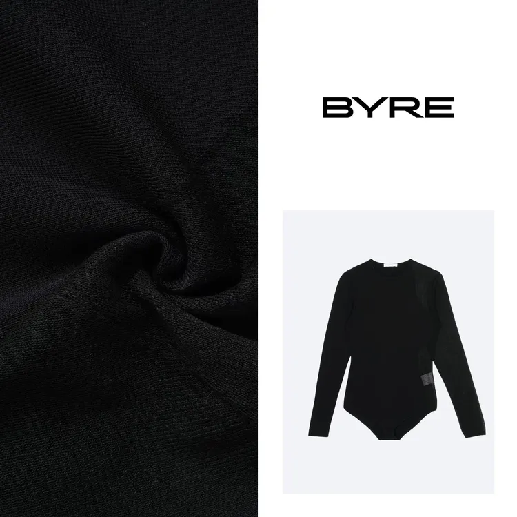 BY522 长袖连体打底【冷水手洗】