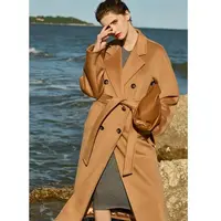 为你塑造简约典雅气质~（100%羊绒）小山羊中长款秋冬宽松大衣