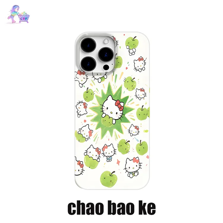 青萍凯蒂适用于苹果16promax手机壳iphone15pro小众14/13/12p趣味