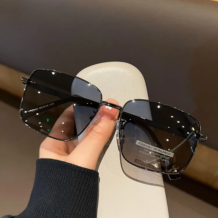 帕森正适配2025偏光太阳镜男士墨镜开车专用司机驾驶男款大脸眼镜