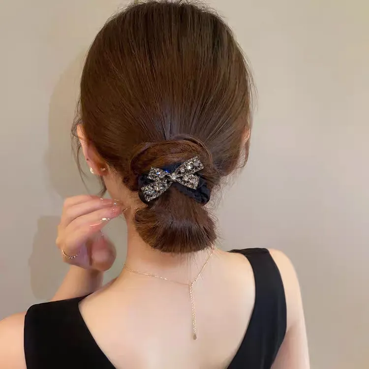 【夺目】蝴蝶结熠熠生辉璀璨面膜发圈