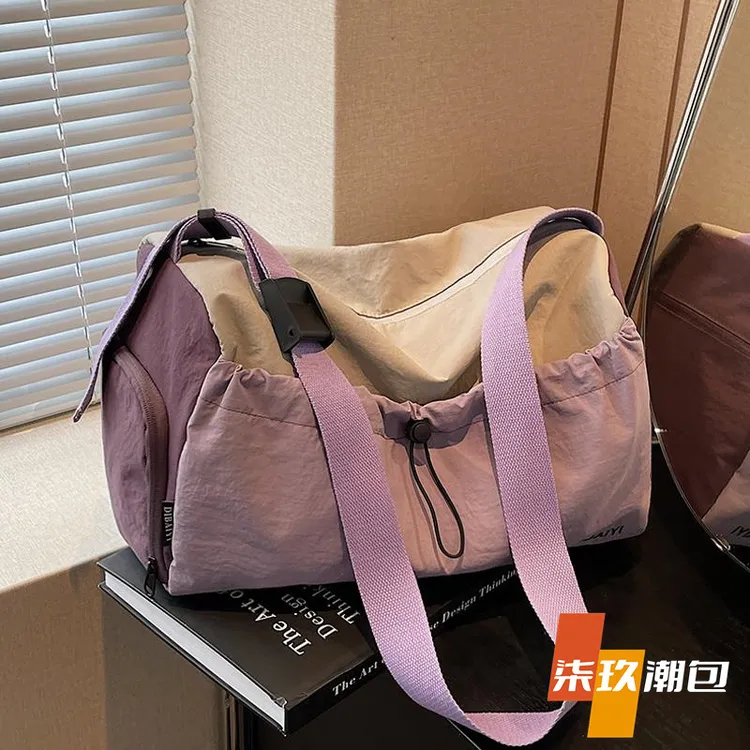 柒玖干湿分离运动健身游泳包轻便大容量旅行包短途出差收纳行李袋