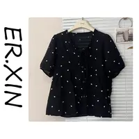 ER.XIN-'满天爱心‘夏季新款 爱心图案印花 舒服透气 短袖小衫