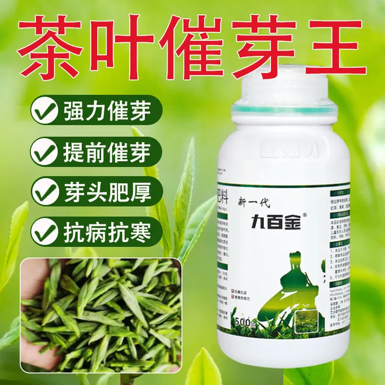 九百金茶树催芽剂叶面肥茶树催芽王强力催芽暴新芽提前发芽增产
