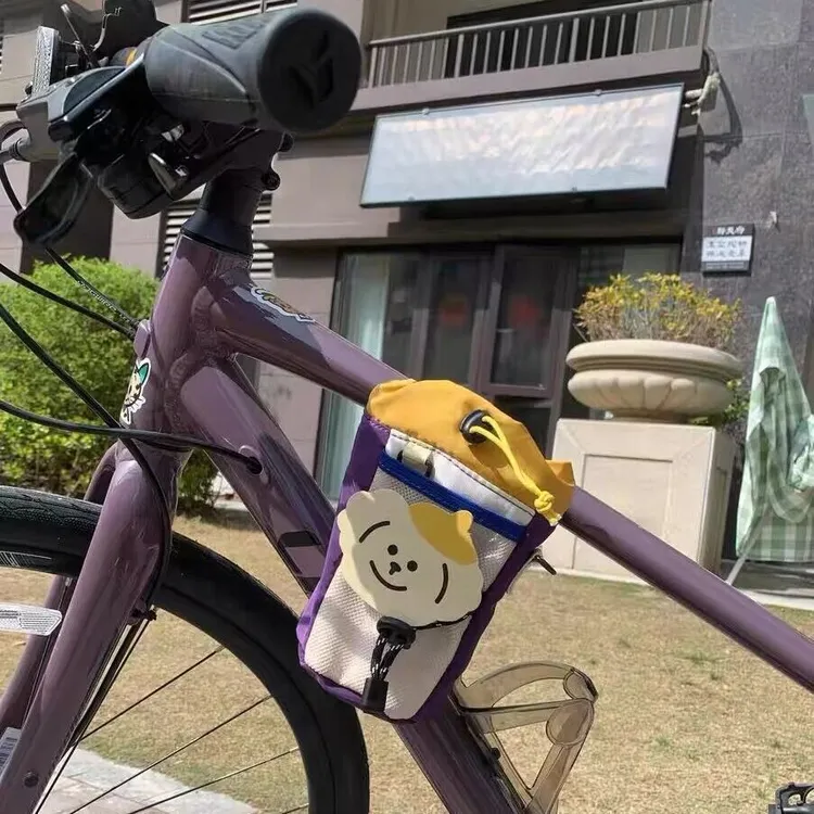 可爱山地车包骑行挂包公路自行车包前梁包公路车收纳包XY