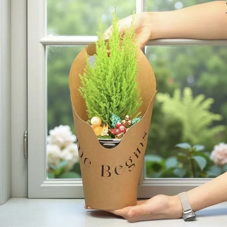 【圣诞限定款】小香松圣诞树盆栽办公桌面室内绿植物送礼礼物好养