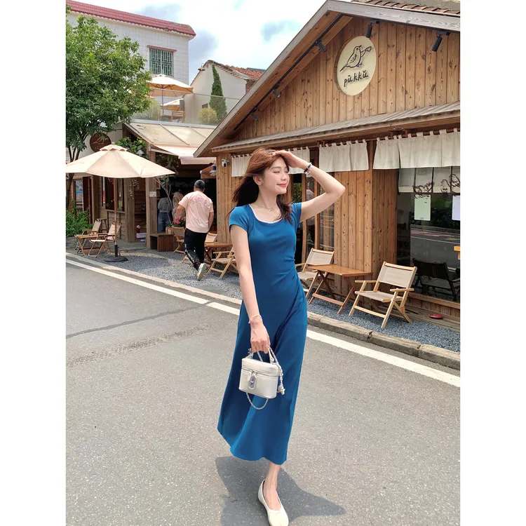 【福利清仓NO退NO换】切糕自制【塞纳湖畔】小个子夏季千金贵系衣服洋
