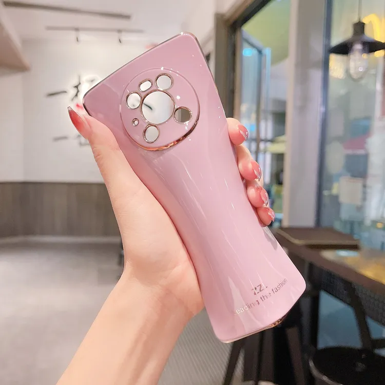 防摔全包镜头全包电镀硅胶手机壳保护套适用华为mate30/40Pro荣耀