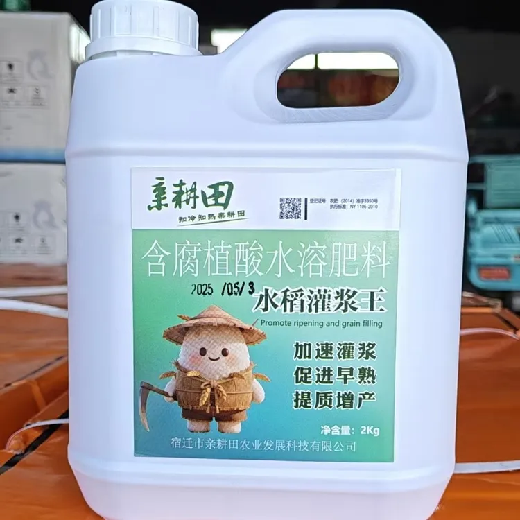 水稻灌浆王20亩/套：水稻顶部10个黄粒使用，提早一周收割，增产10%