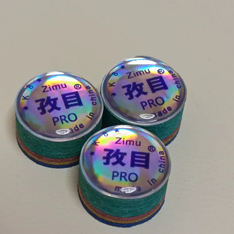 专业级台球皮头大头杆枪抓球控球14mm多层中式八球