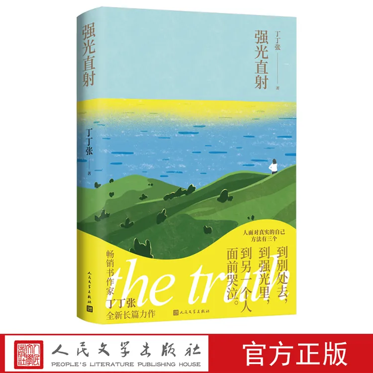 【签名本】强光直射 丁丁张著 文学小说治愈当代都市店长推荐