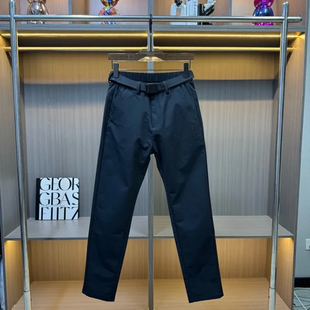 663秋季户外立体剪裁长裤简欧风男拉链休闲裤潮流风透气防风