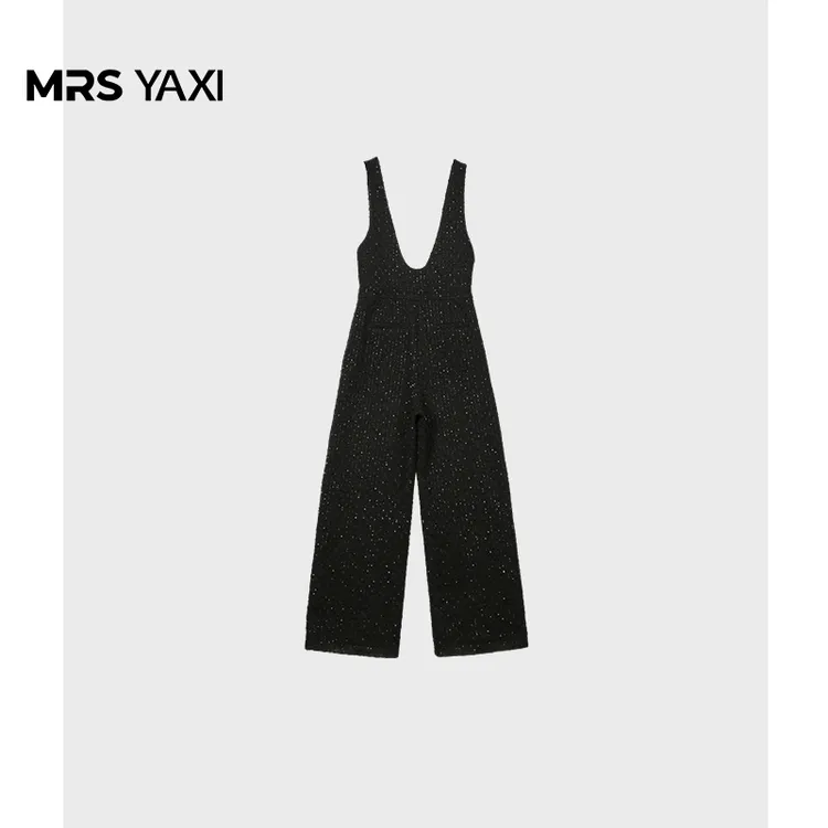 Mrsyaxi原创重工小香风连体裤YX3122201