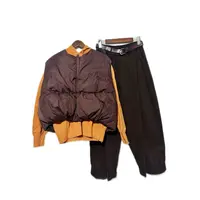 【套装】秋冬季时尚高档套装设计感时装女装服装9686[ZLYG]J