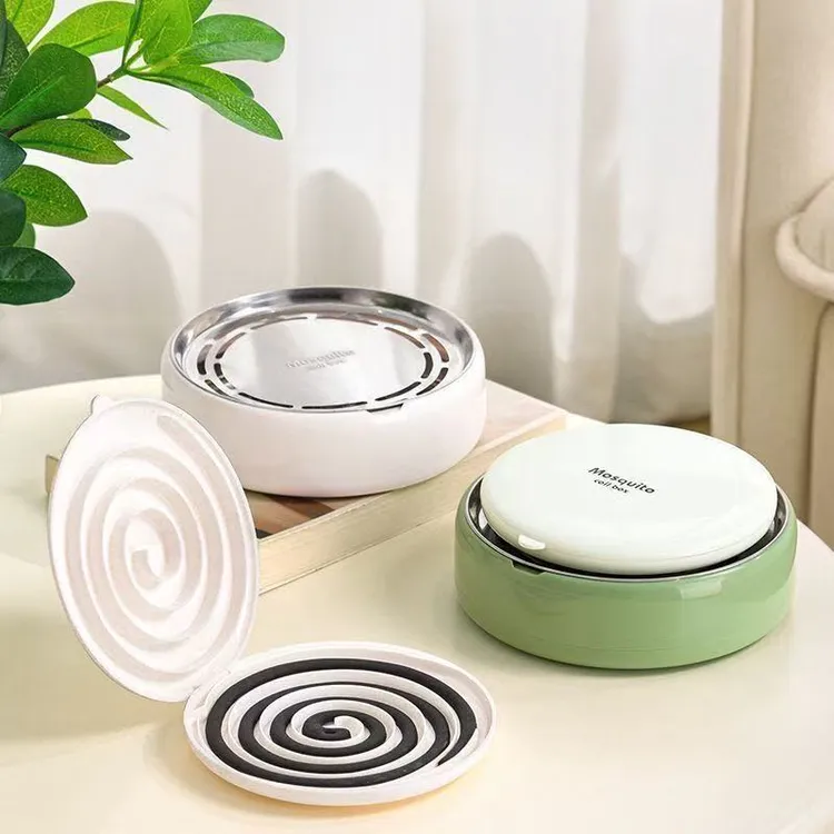 带自动分离器新款轻奢创意立体锯齿防烫防火防飞灰带盖安全蚊香盒