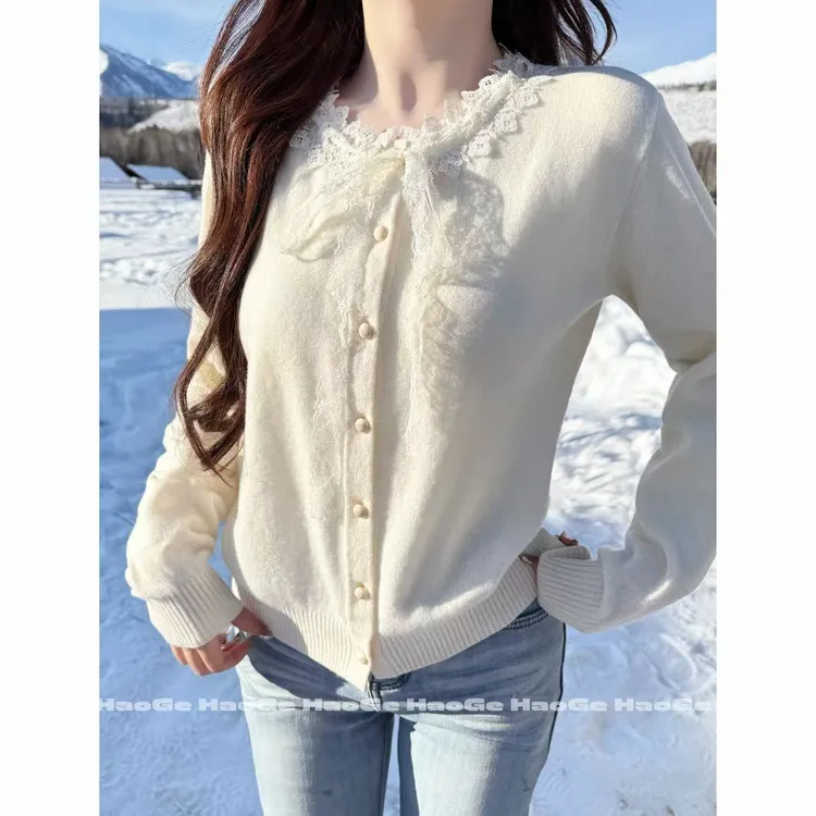 浩哥严选●全羊毛针织衫预HGQ5ZZS4308A百搭秋冬设计感小众保暖款