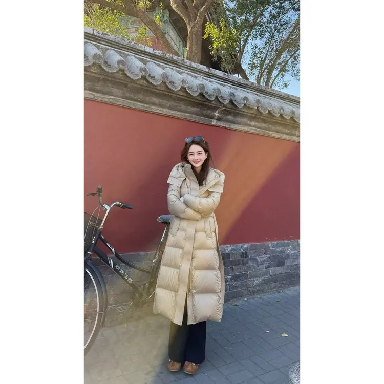 【穿上就是老板娘】小允姐姐2025新款时尚气质羽绒服【1124】