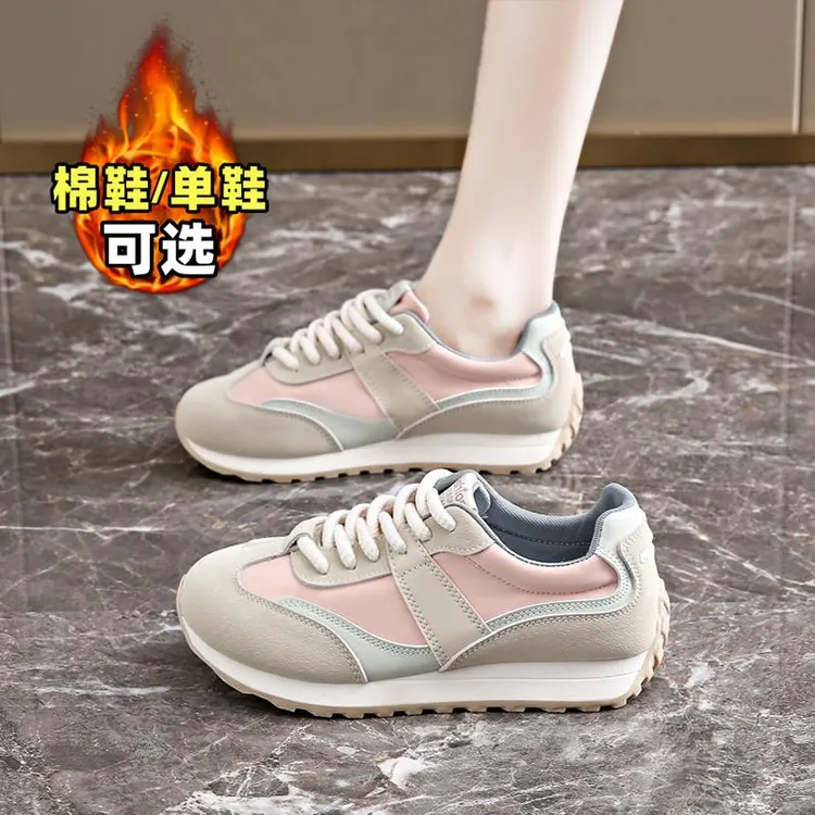 阿甘鞋女2025流行新款休闲百搭不累脚轻便软底舒适运动鞋34码女鞋