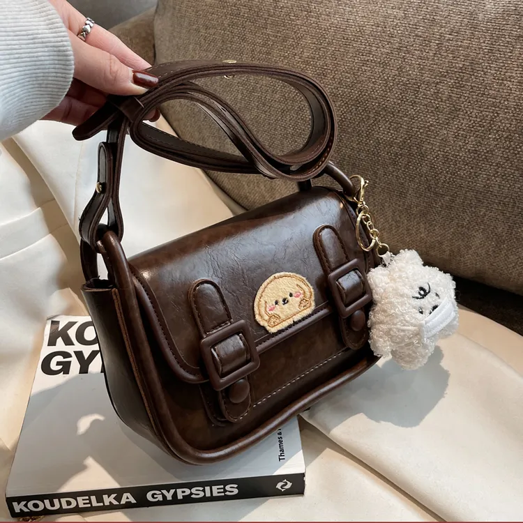 泰国剑桥包包女2023新款复古腋下小方包高级质感小众单肩斜挎包