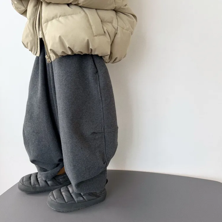 miniwhy亲子童装 | 版型超绝!!自在~宽松~厚实伞兵运动裤25冬
