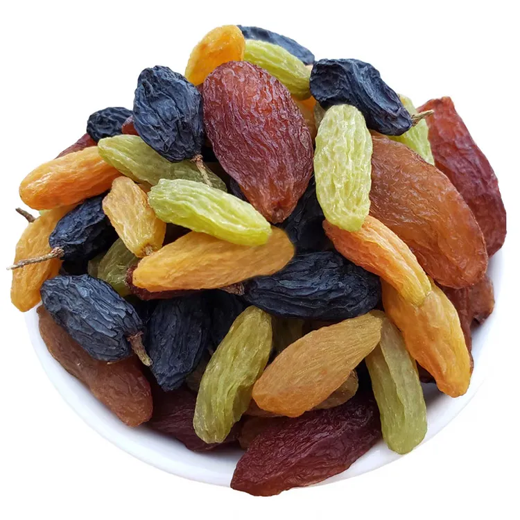 四色葡萄干严选精选四色干果黑加仑红玫瑰混合果干营养新疆特产