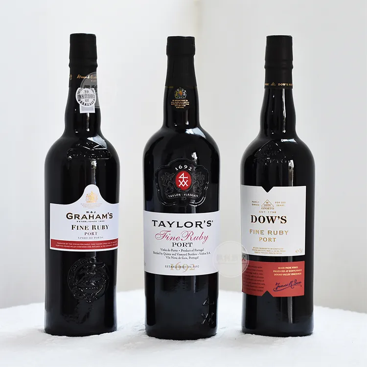 入门波特酒组合 | rubyport格兰姆Graham's泰来Taylor's多斯Dow's