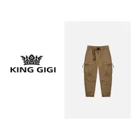 KING GIGI吉吉国王｜吉普工装裤｜百搭男士松紧腰户外多袋裤1802