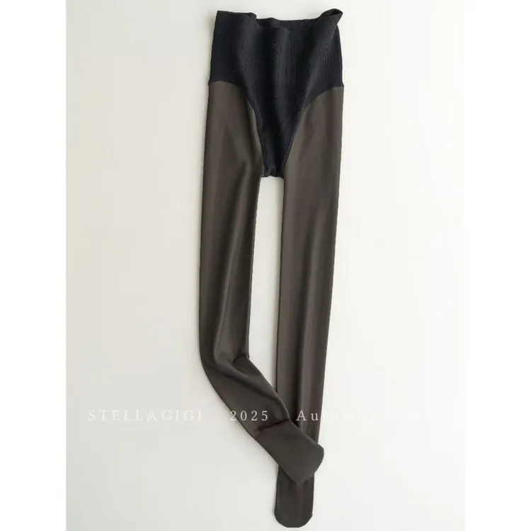 SG / 杨依姗 AW光腿神器 一体单层黑透肤连脚打底裤袜K-20252360